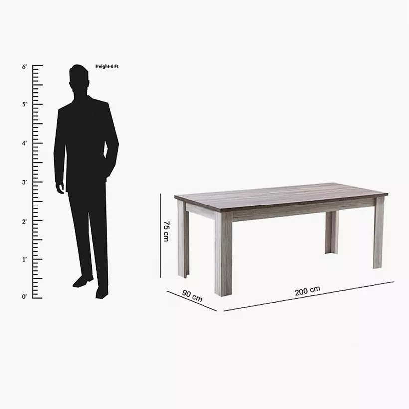 Angelic 8-Seater Dining Table - Image 8