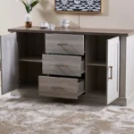 Angelic 3-Drawer Sideboard Buffet with 2 Doors