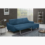Sydney Right Corner Fabric Sofa Bed