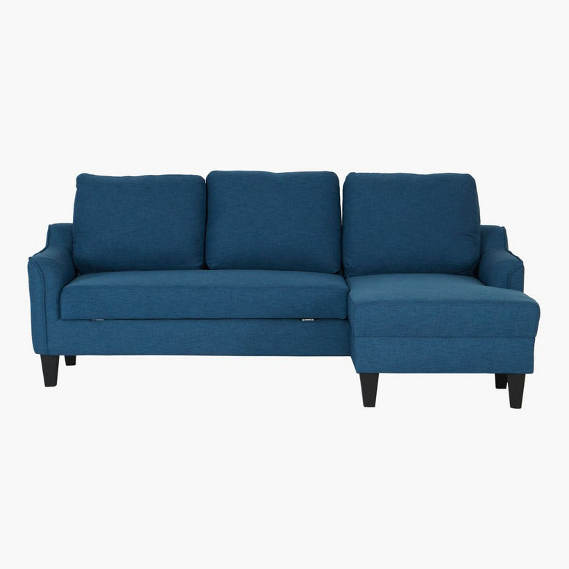 Sydney Right Corner Fabric Sofa Bed - Image 5