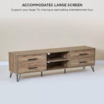 Miro 1.8 Metre TV Unit for TVs up to 75 inches