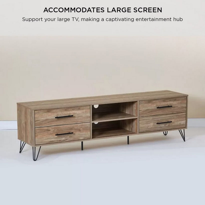 Miro 1.8 Metre TV Unit for TVs up to 75 inches - Image 8
