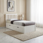 Movo Patara Single Bed with 4 Drawers - 90x200 cm
