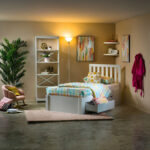 Movo Patara Single Bed with 4 Drawers - 90x200 cm