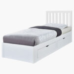 Movo Patara Single Bed with 4 Drawers - 90x200 cm