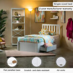 Movo Patara Single Bed with 4 Drawers - 90x200 cm