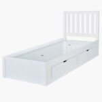 Movo Patara Single Bed with 4 Drawers - 90x200 cm
