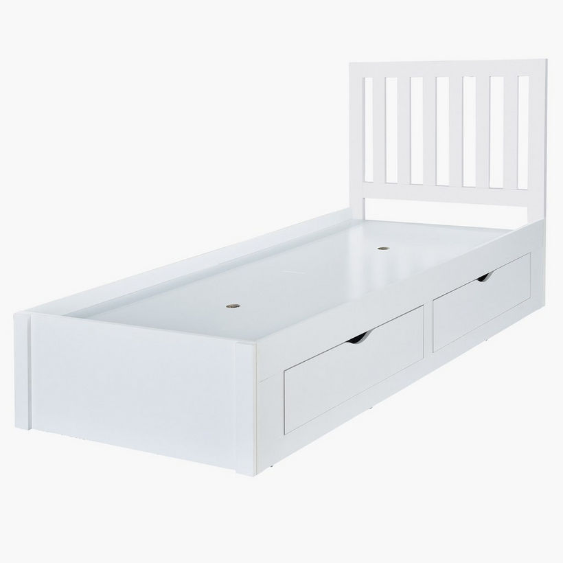 Movo Patara Single Bed with 4 Drawers - 90x200 cm - Image 8