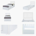 Movo Patara Single Bed with 4 Drawers - 90x200 cm
