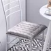 Dupioni Tucked Chair Pad - 40x40 cm - Image 6