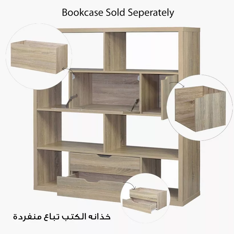 Halmstad Large Drop Down Door Insert - 38x68x33 cm - Image 6