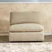Signora Armless Fabric Chair - Image 20