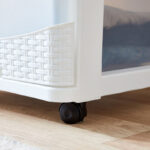 Kevin 4-Tier Rattan Storage Cabinet