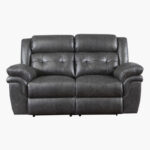 Bradley 2-Seater Leather-Look Fabric Recliner Sofa