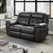 Bradley 2-Seater Leather-Look Fabric Recliner Sofa - Image 11