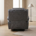 Bradley 1-Seater Leather-Look Fabric Recliner Sofa
