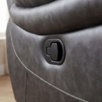 Bradley 1-Seater Leather-Look Fabric Recliner Sofa
