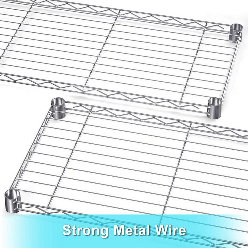 Kean 3-Tier Heavy Duty Mini Wire Shelving Unit - Image 2