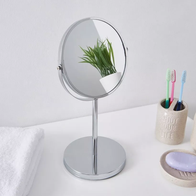 Ailena Double Sided 2X Table Mirror - 17 cm - Image 4