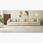 Giovanni Large and Luxurious Fabric Corner Sofa