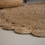 Natura Tapis Hand Braided Jute Rug - 120 cm