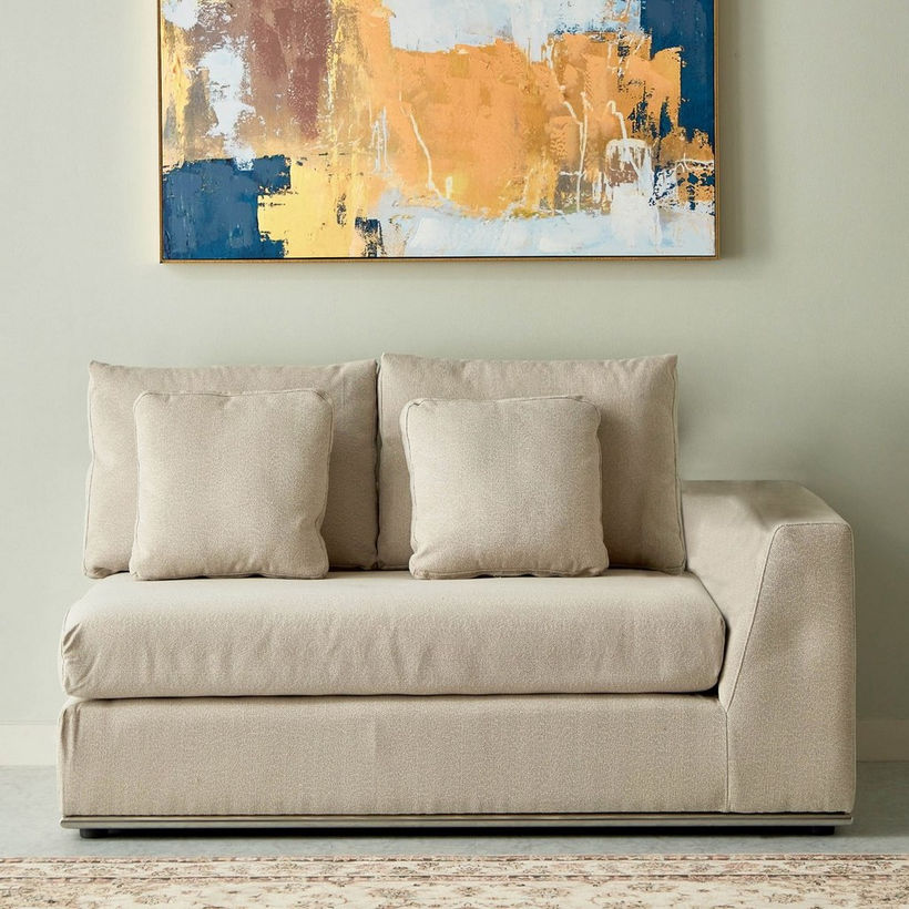 Giovanni Luxurious 2-Seater Fabric Right Arm Corner Sofa - Image 3