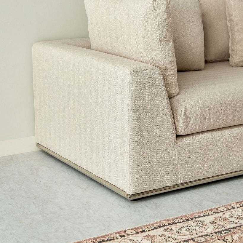 Giovanni Luxurious 2-Seater Fabric Right Arm Corner Sofa - Image 5