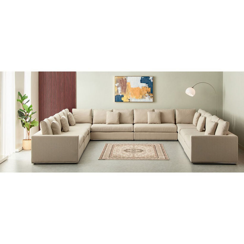 Giovanni Luxurious 2-Seater Fabric Right Arm Corner Sofa - Image 12