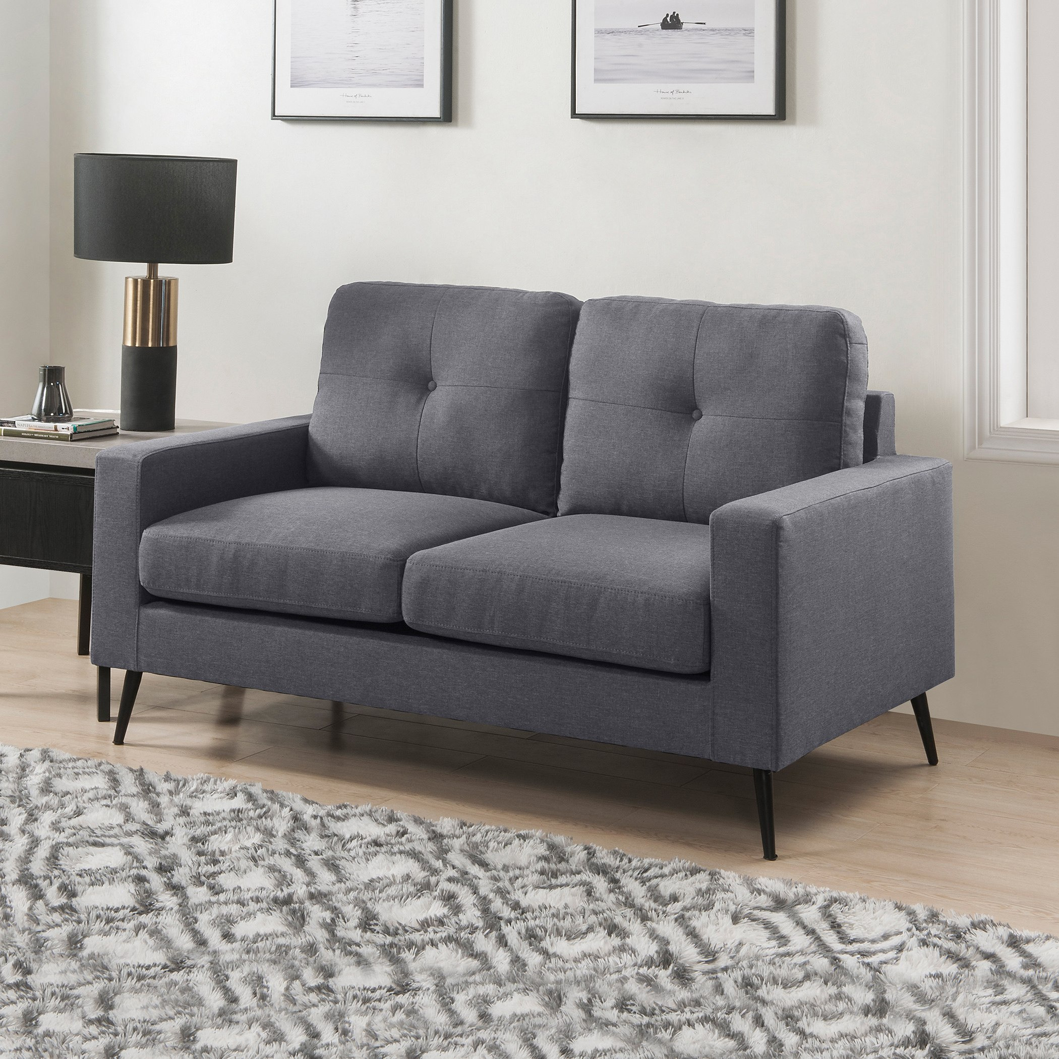 Finland 2-Seater Fabric Sofa