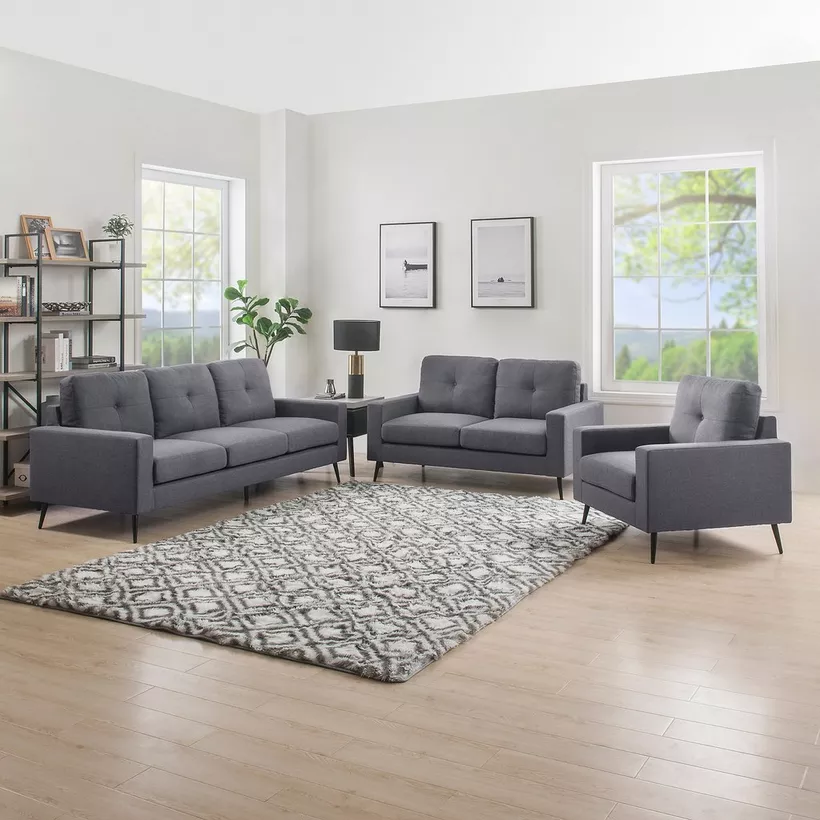 Finland 2-Seater Fabric Sofa - Image 6