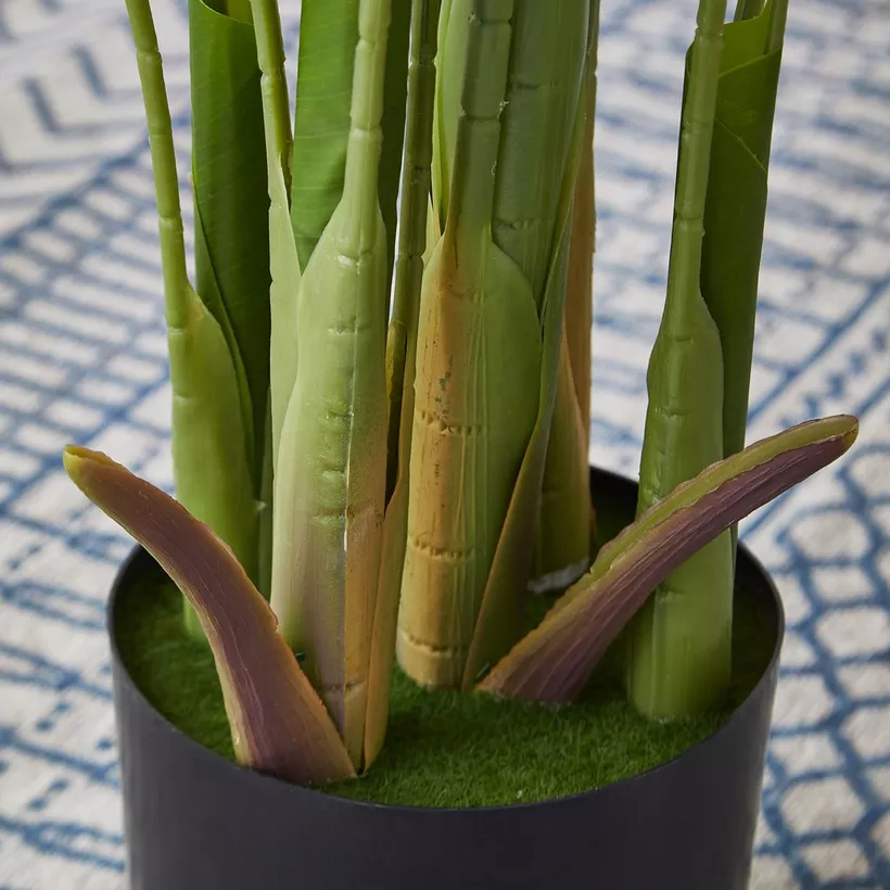 Teodora Artificial Purple Kwai Palm - 140 cm - Image 4