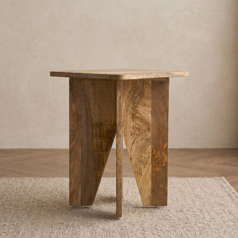 Cavon Imman Solid Wood End Table