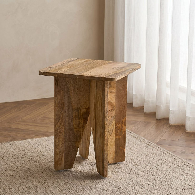 Cavon Imman Solid Wood End Table - Image 3