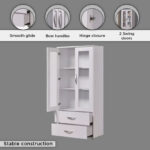 Kairo 2-Door Showcase with 2 Drawers