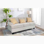 Cambridge 3-Seater Sofa with 3 Throw Cushions