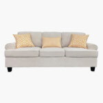 Cambridge 3-Seater Sofa with 3 Throw Cushions