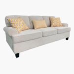 Cambridge 3-Seater Sofa with 3 Throw Cushions