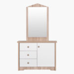 My House 3-Drawer 1-Door Kids’ Dresser with Mirror
