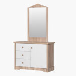 My House 3-Drawer 1-Door Kids’ Dresser with Mirror