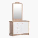 My House 3-Drawer 1-Door Kids’ Dresser with Mirror