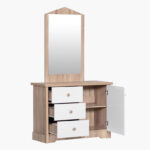 My House 3-Drawer 1-Door Kids’ Dresser with Mirror
