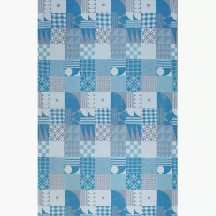 Milan Sophia Printed Plush Fur Rug - 160x230 cm - Image 2