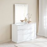 Londrina Mirror without 6-Drawer Master Dresser