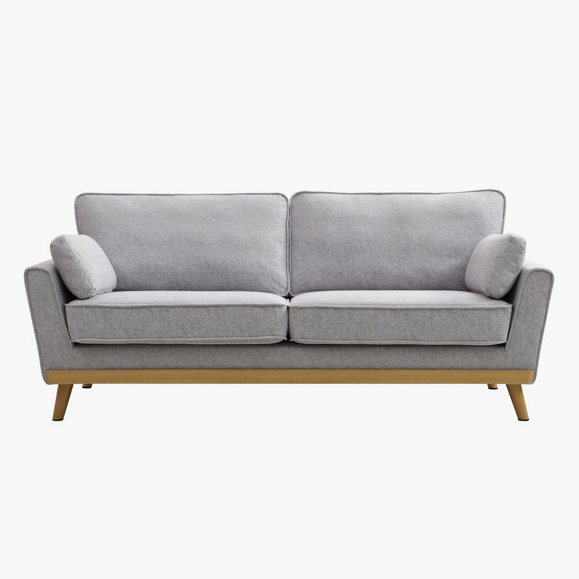 Sweden 3-Seater Sofa with 2 Cushions - Image 3