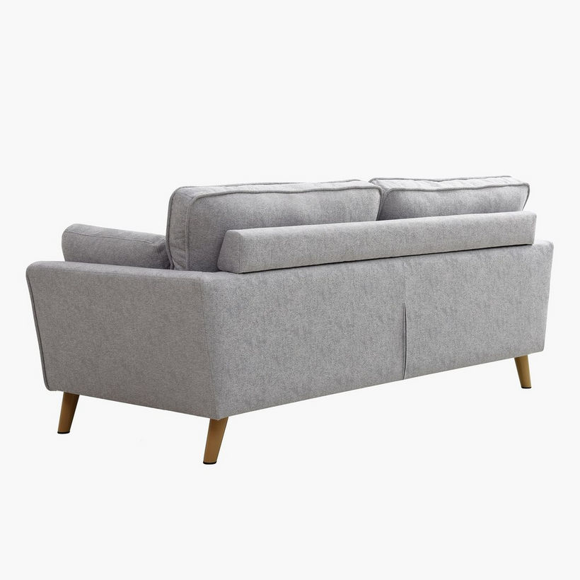 Sweden 3-Seater Sofa with 2 Cushions - Image 4