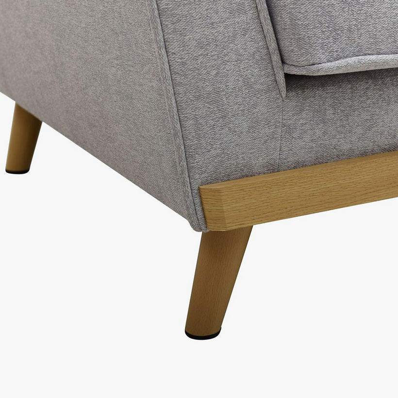 Sweden 3-Seater Sofa with 2 Cushions - Image 6