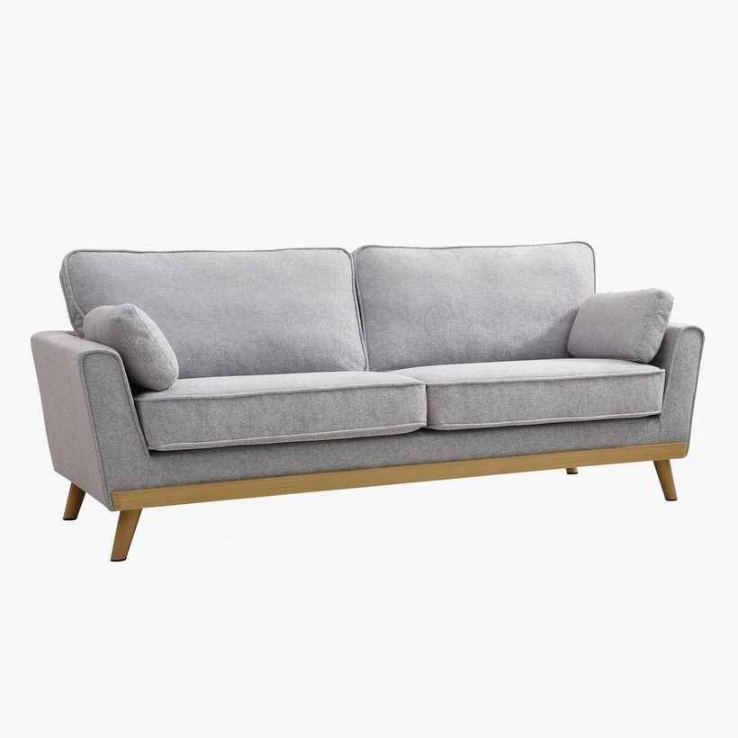 Sweden 3-Seater Sofa with 2 Cushions - Image 7