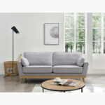 Sweden 3-Seater Sofa with 2 Cushions