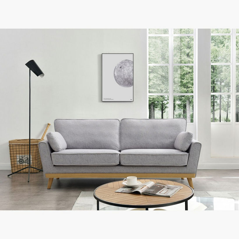 Sweden 3-Seater Sofa with 2 Cushions - Image 8