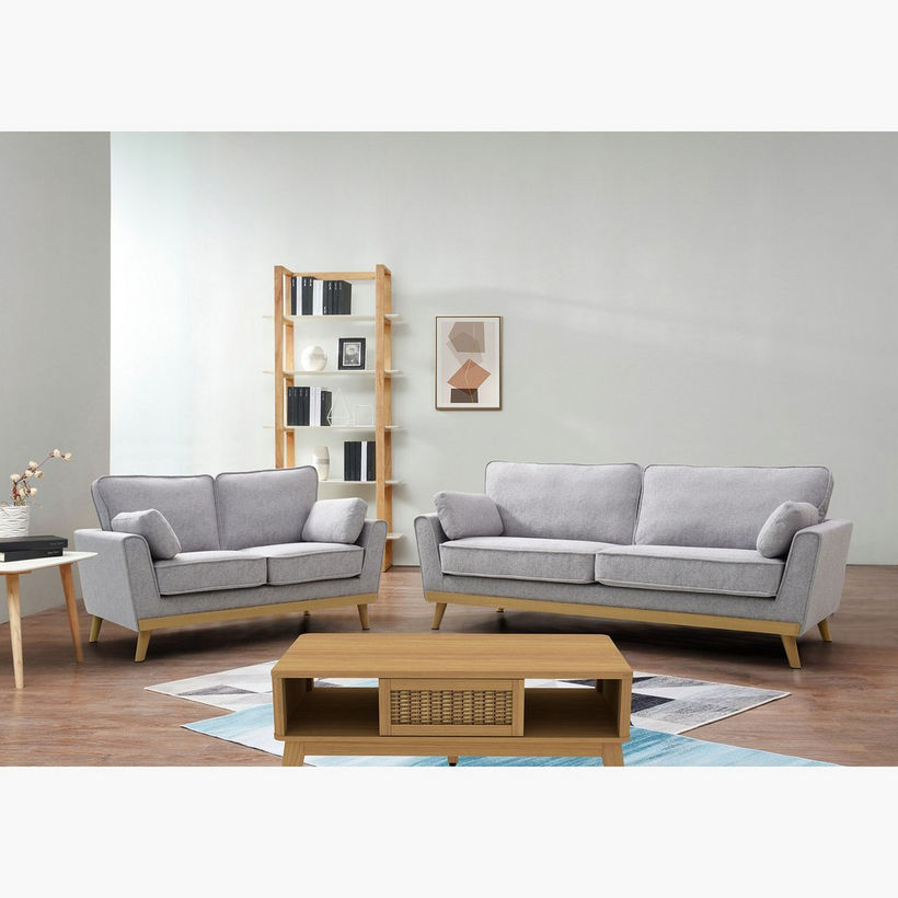 Sweden 3-Seater Sofa with 2 Cushions - Image 11